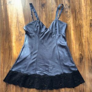 Vintage Victoria’s Secret Satin & Lace Slip Dress | Size M